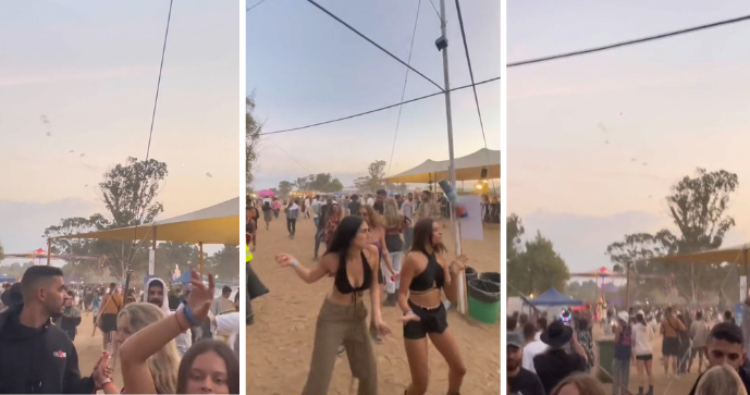Návštěvníci festivalu Supernova před útokem Hamásu
