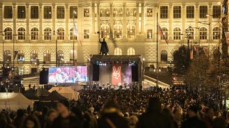 Videomapping a obří Koncert pro budoucnost. Jak bude vypadat oslava 17. listopadu na Václavském náměstí