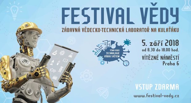 Festival vědy 2018 v Praze