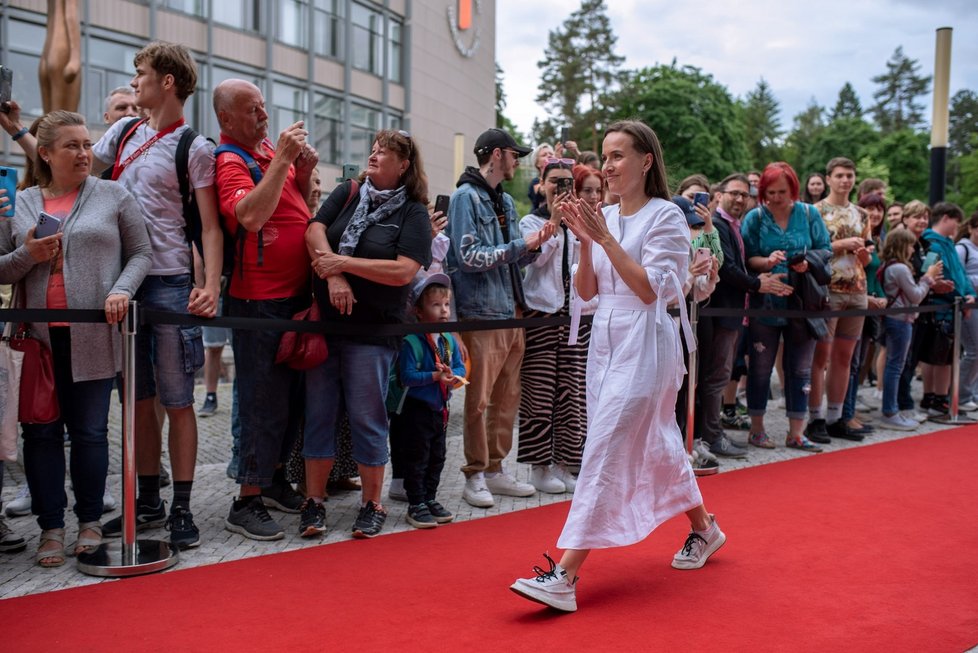 Tereza Ramba na filmovém festivalu ve Zlíně.