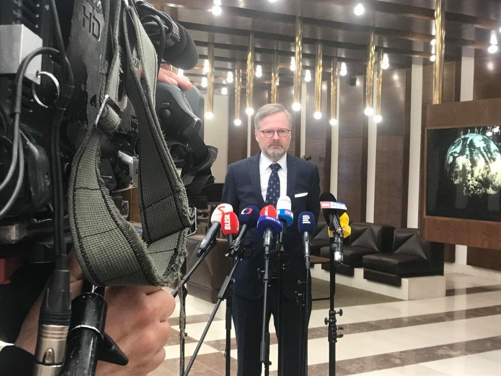 Premiér Petr Fiala (ODS) míří do Německa. Tentokrát odlétal z letiště Václava Havla