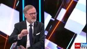 Premiér Petr Fiala v Partii CNN Prima News (15. června 2025)
