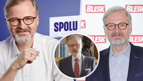 Petr Fiala na billboardu, na TikToku a v Blesku.