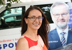 Manželka předsedy ODS Petra Fialy - Jana Fialová v rozhovoru pro Blesk Zprávy (20. 7. 2021)