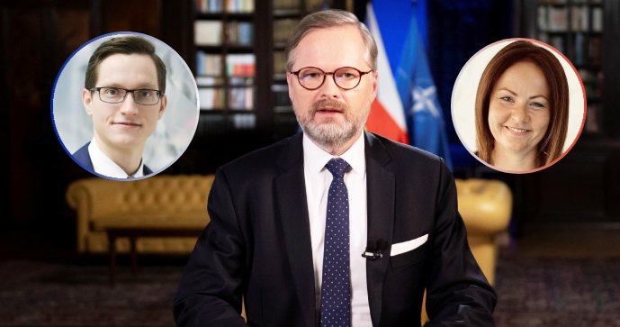 Fiala představil tým svých poradců. Mezi 14 jmény jsou i ekonomka Horská nebo Křeček.