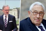 Petr Fiala vzdal hold Henrymu Kissingerovi.