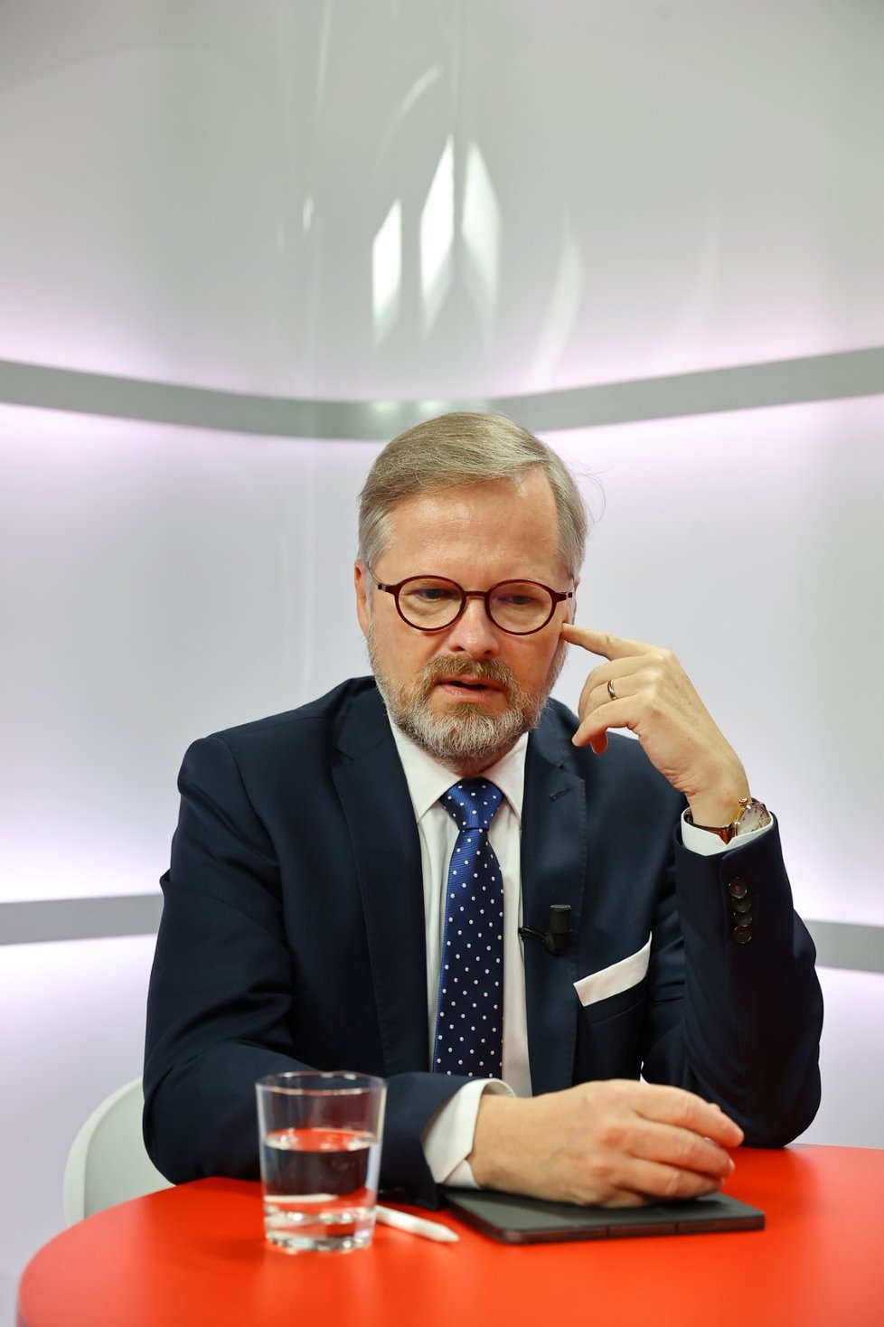 Premiér Petr Fiala (ODS) v pořadu Blesku Ptám se, pane premiére (10. 11. 2022)