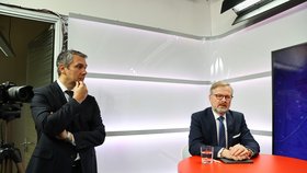 Premiér Petr Fiala (ODS) v pořadu Blesku Ptám se, pane premiére (10.11.2022)