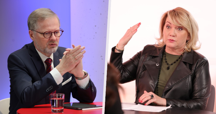 Petr Fiala (ODS) a Alena Schillerová (ANO).