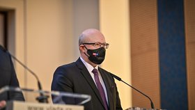 První tisková konference nové vlády: Ministr zdravotnictví Vlastimil Válek (TOP 09; 17. 12. 2021)