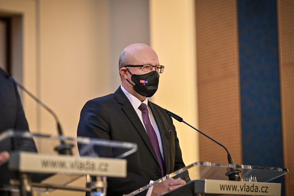 První tisková konference nové vlády: Ministr zdravotnictví Vlastimil Válek (TOP09) (17.12.2021)