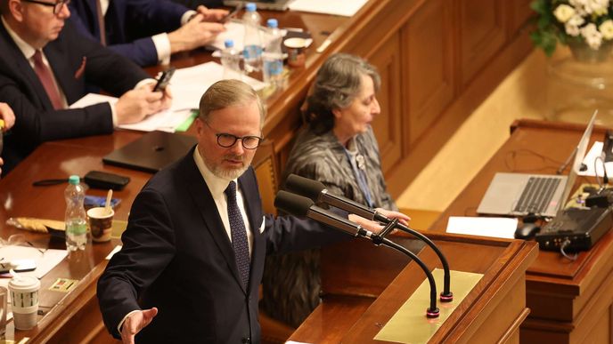 Jednání Sněmovny o vyslovení důvěry vládě: Petr Fiala (13. 1. 2026) Jednání Sněmovny o vyslovení důvěry vládě: Petr Fiala (13. 1. 2026)