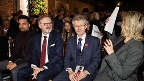 Křest knihy Pekarové Adamové s názvem Nejsem z cukru ani ze železa. (12.11.2025)