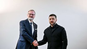 ONLINE: Fiala se setkal se Zelenským, předal mu překvapivý dárek