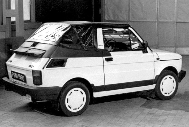 Fiat 126p Cabrio Bosmal Prototyp (1990)