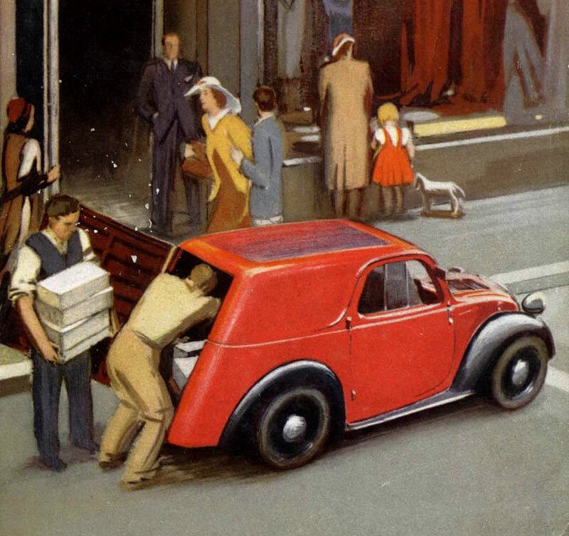 Fiat 500 Topolino Van (1939)
