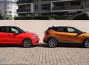Fiat 500X vs. Renault Captur