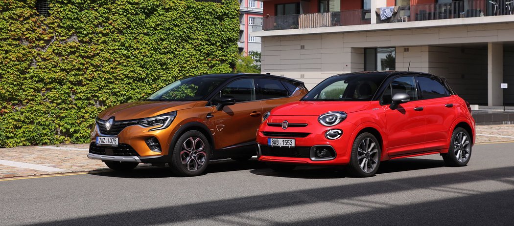 Fiat 500X vs. Renault Captur