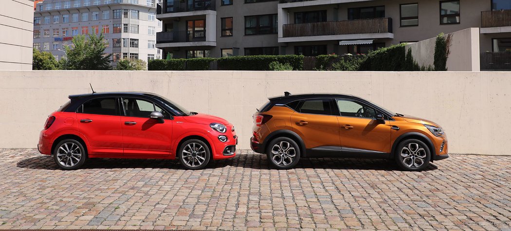 Fiat 500X vs. Renault Captur