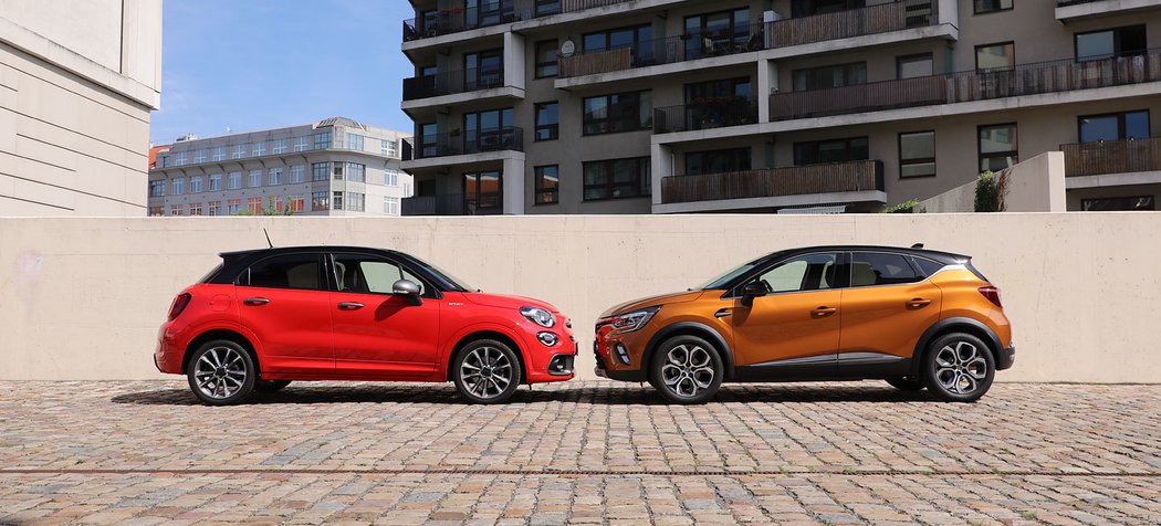 Fiat 500X vs. Renault Captur