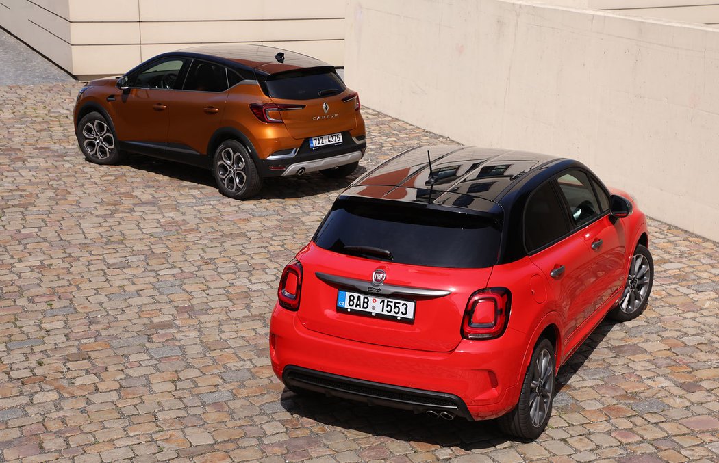 Fiat 500X vs. Renault Captur