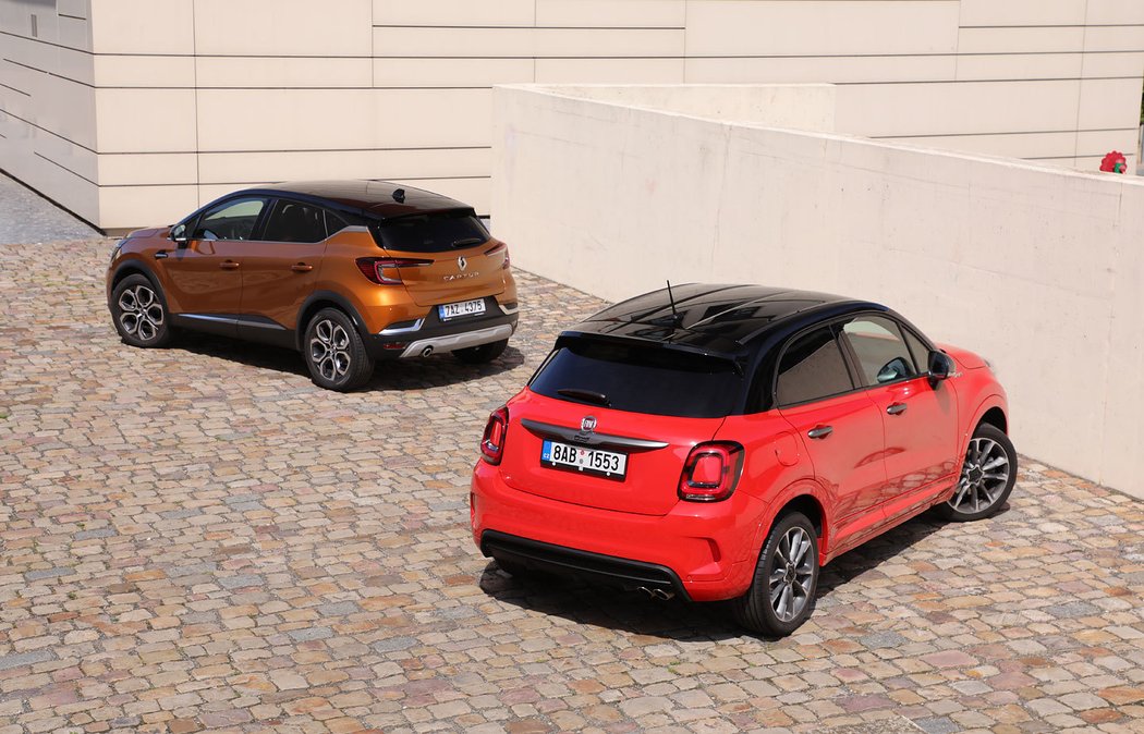 Fiat 500X vs. Renault Captur