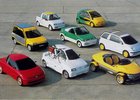 Fiat Cinquecento poskytl základ řadě odvážných konceptů. Jeden se vyráběl