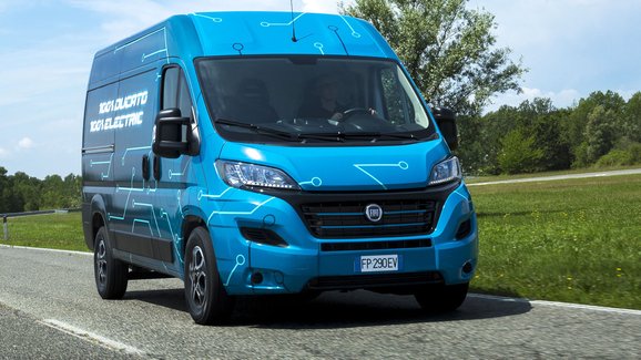 Fiat Professional nabízí první specifikace modelu Ducato Electric