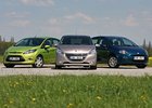 Srovnávací test Světa motorů: Peugeot 208 vs. Fiat Punto vs. Ford Fiesta