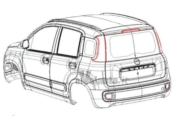 Fiat Panda - Nová generace již na patentovém úřadě