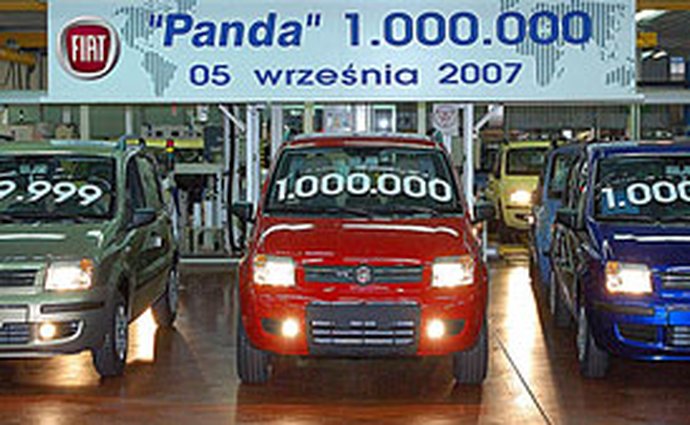 Fiat vyrobil v Polsku již milióntou Pandu
