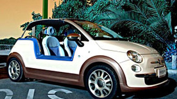 Fiat 500 Tender: Elektrické plážové vozidlo od Carrozzeria Castagna