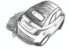 Fiat 500 Cabrio: Oficiální skica odhaluje řešení střechy