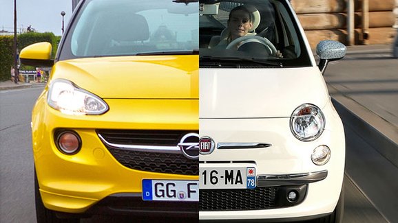 Designový duel: Fiat 500 vs. Opel Adam