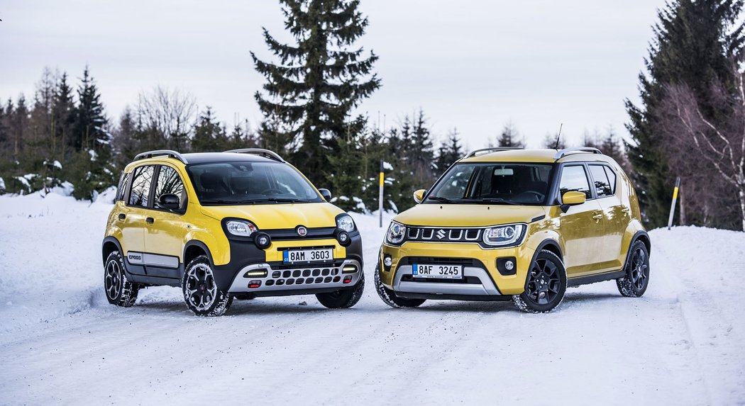 Fiat Panda 0.9 TwinAir 4x4 vs. Suzuki Ignis 1.2 DualJet Hybrid 4x4