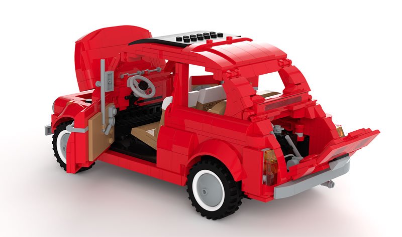 Lego Fiat 500