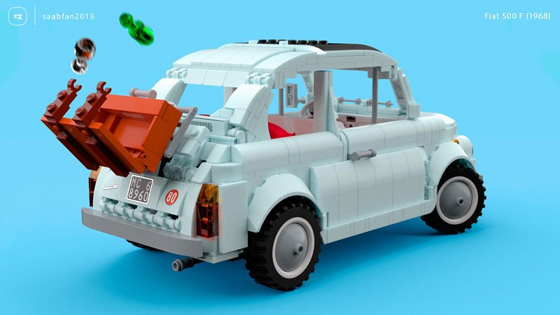 Lego Fiat 500