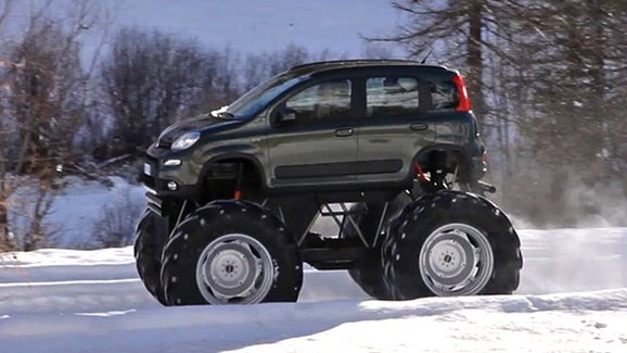 Fiat Panda Monster Truck: Maxipanda oficiálně