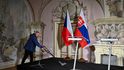 Setkání Babišovy a Ficovy vlády na zámku v Nové Horce, 31. 3. 2026 Setkání Babišovy a Ficovy vlády na zámku v Nové Horce, 31. 3. 2026