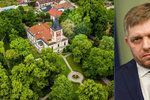 Kde po odchodu z luxusního bytu v bratislavském komplexu Bonaparte bydlí slovenský expremiér Robert Fico? V luxusu s kostelem poblíž Bratislavy