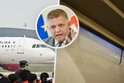 Na letišti v Bruselu rozbili slovenský vládní speciál!
