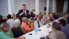 Robert Fico absolvoval výjezd do regionů.