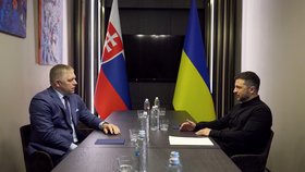 Užhorod: Schůzka Volodymyra Zelenského a Roberta Fica (5. 9. 2025)