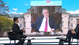 Debata na slovenské ta3 mezi Milošem Zemanem a Robertem Ficem (4.4.2024)