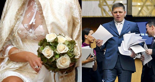 Tajná svatba v Praze. Expremiér Fico (56) oženil syna za krásnou Natašu