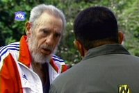 Fidel Castro v televizi: Vypadá pořád dobře!