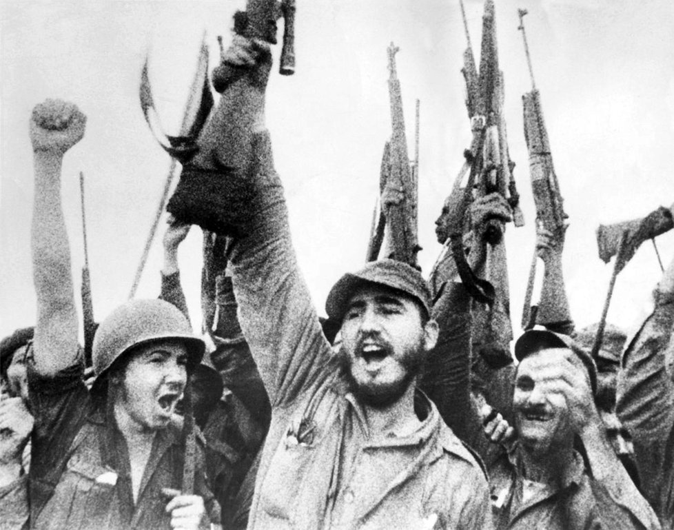 Fidel Castro, revolucionář Vítězství nad Batistou v roce 1959