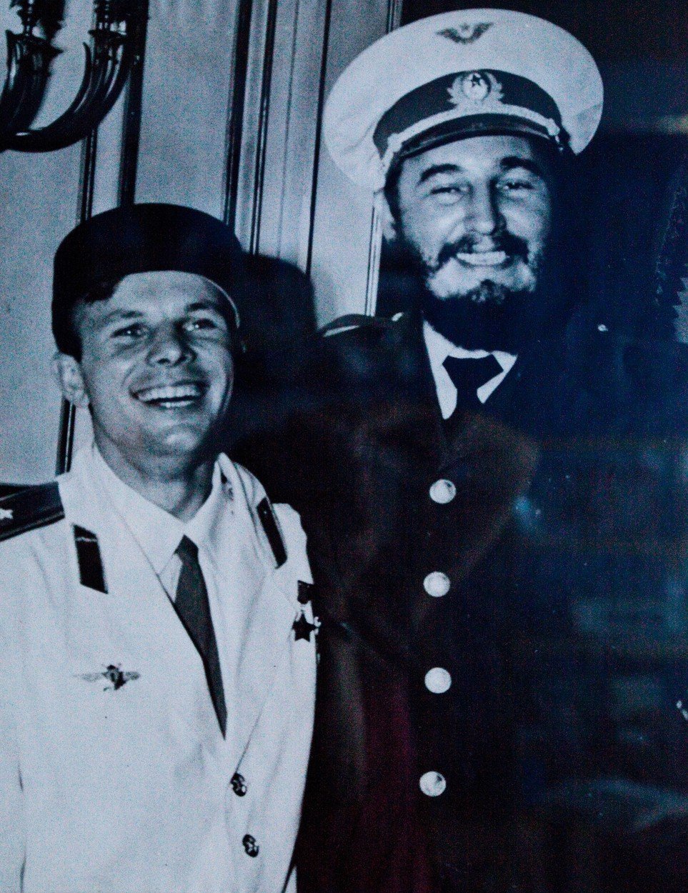 Fidel Castro a Jurij Gagarin