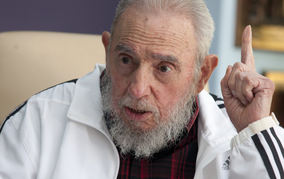 Fidel Castro, bývalý kubánský prezident