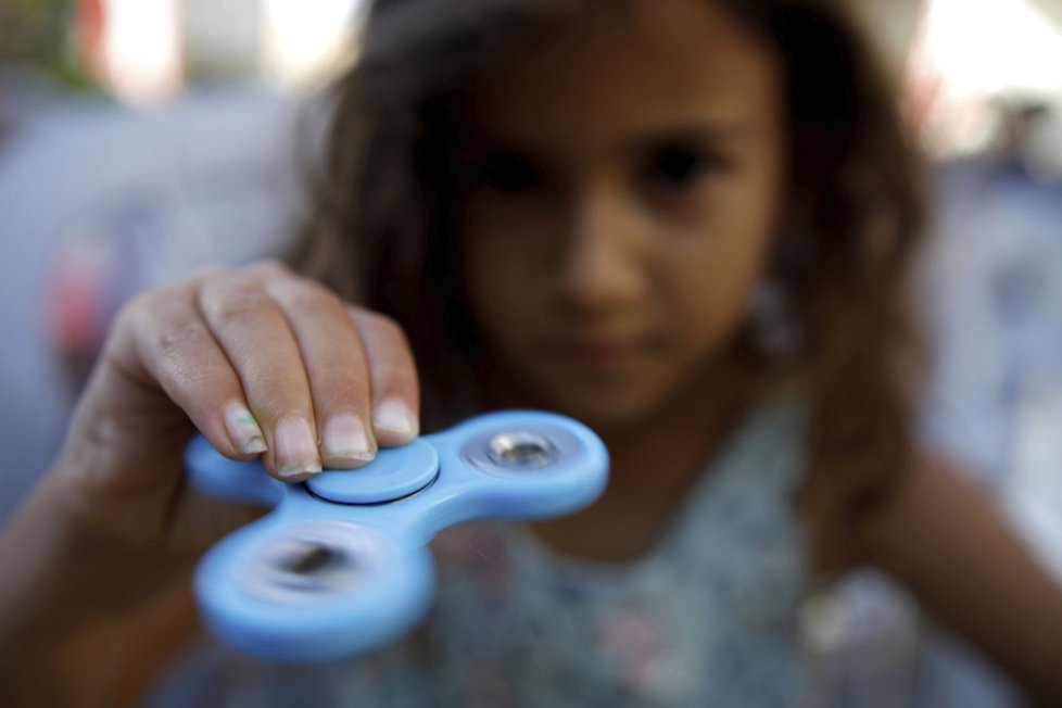 Fidget spinnery byly původně určeny pro palestinské děti.
